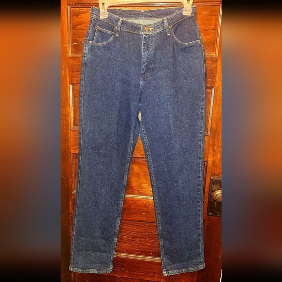 Wrangler Women's Blue Straight Leg Jeans - Picture 1 of 4